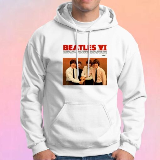 Vintage The Beatles VI Album Tee Hoodie