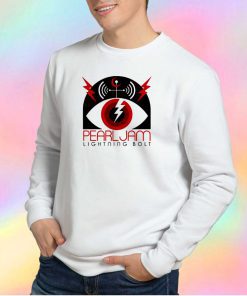 Pearl Jam Lightning Bolt Album Sweatshirt