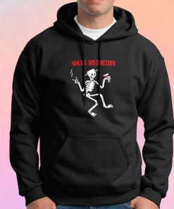 Social Distortion Skeleton Tee Hoodie