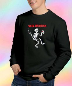 Social Distortion Skeleton Tee Sweatshirt