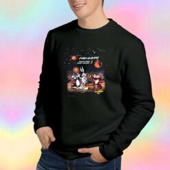 Vintage 1996 Space Jam Pre Game Tee Sweatshirt