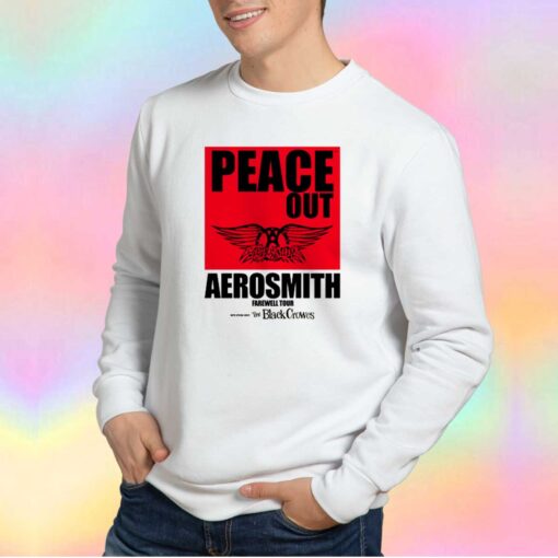 Aerosmith Peace Out Farewell Tour Sweatshirt