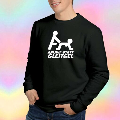 Anlauf Staff Gleitgel Sweatshirt