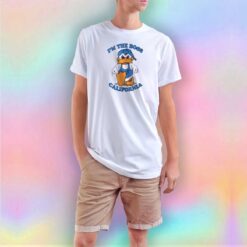I'm The Boss California Donald Duck Funny T Shirt