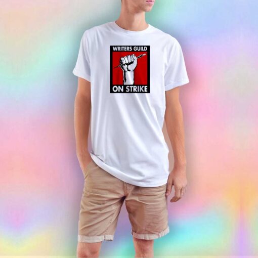 Rebekah Entralgo Writers Guild On Strike T Shirt