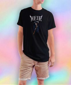 Rhinestone Grim Reaper Graphic T Shirt