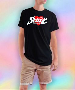 Stussy x CPFM Heart Graphic Unisex T Shirt