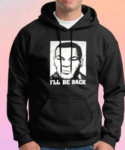 Vintage 90s I'll Be Back Mike Tyson Hoodie
