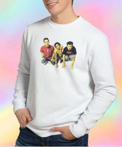 Vintage BLINK 182 White Rock Band Sweatshirt