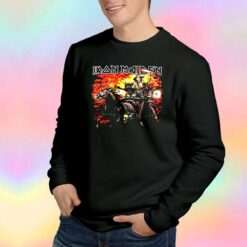 Vintage Iron Maiden 2005 Death On The Road Sweatshirt