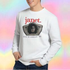 Vintage Janet Live Is In Concert 94 Sweatshirt