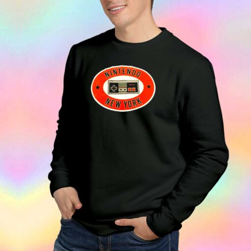 Vintage Nintendo New York Game Sweatshirt