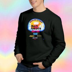 1998 Monsters of Rock fest Iron Maiden Anthrax Sweatshirt