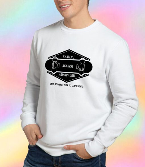 Antique x Way Bad Skaters Against Homophobia Sweatshirt