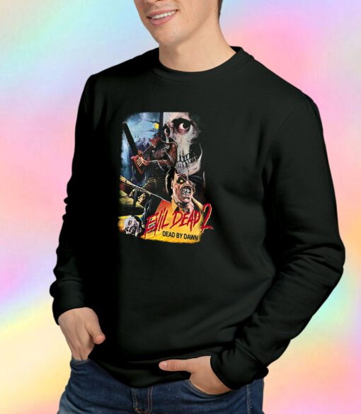 Classics Evil Dead 2 Thai Poster Horror Sweatshirt