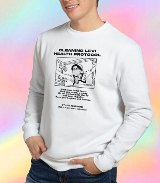 Cleaning Levi Protocol Sweatshirt