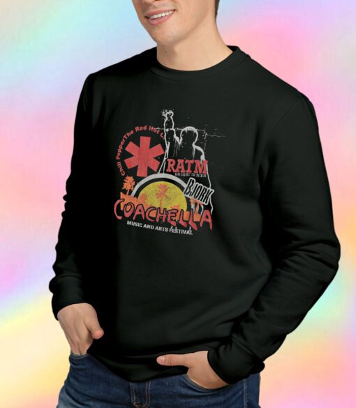 Coachella Bjork Rage Against The Machine Sweatshirt