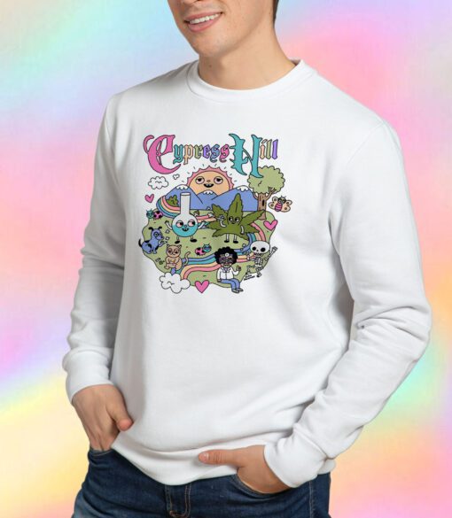 Cypress Hill Happy Time By Sean Solomon Sweatshirt