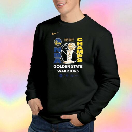 Golden State Warriors Nike 2022 NBA Finals Champions Locker Room Sweatshirt