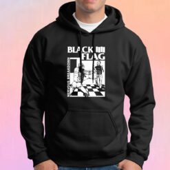 Graphic Black Flag Nervous Breakdown Hoodie