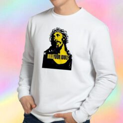 Kill Your Idols Organic Axl Rose Gun N Roses Sweatshirt
