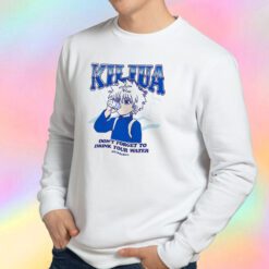 Killua Drink Your Water Sweatshirt