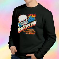 New York City Where The Weak are Eaten Sweatshirt