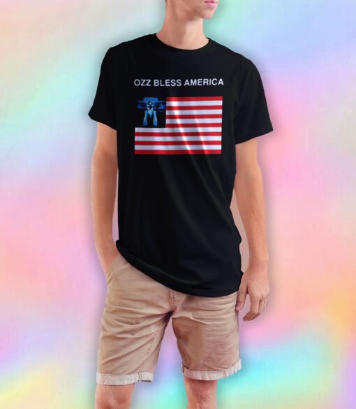 Ozzy Osbourne Ozz Bless America T Shirt