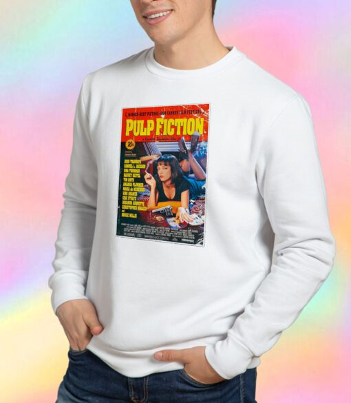 Pulp Fiction Smoking Vintage Style Sweatshirt