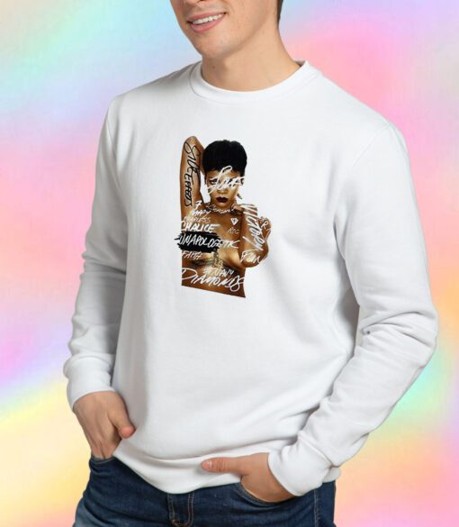 Rare Rihanna Unapologetic Art Sweatshirt