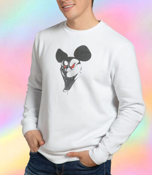 Scary Mickey Mouse Sweatshirt