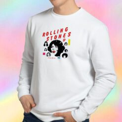 The Rolling Stones Some Girls Faces Sweatshirt