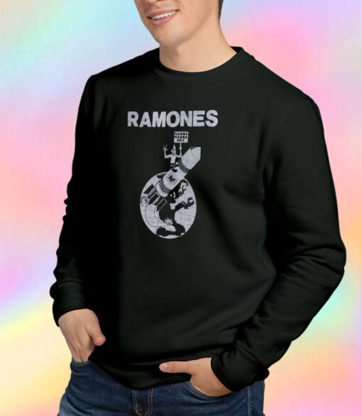 Vintage 1970 Ramones Rocket To Russia Sweatshirt