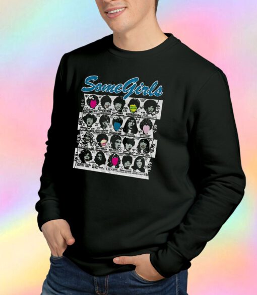 Vintage 1978 The Rolling Stones Some Girls Album Sweatshirt