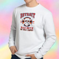 Vintage 1989 Detroit Bad Boys World Champions Sweatshirt