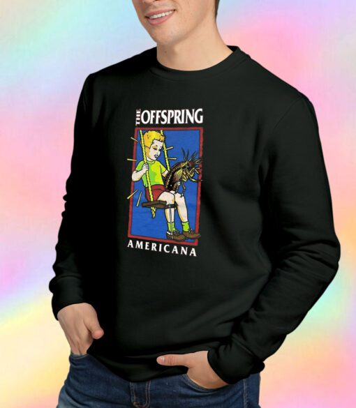 Vintage 1999 The Offspring Band Americana Sweatshirt