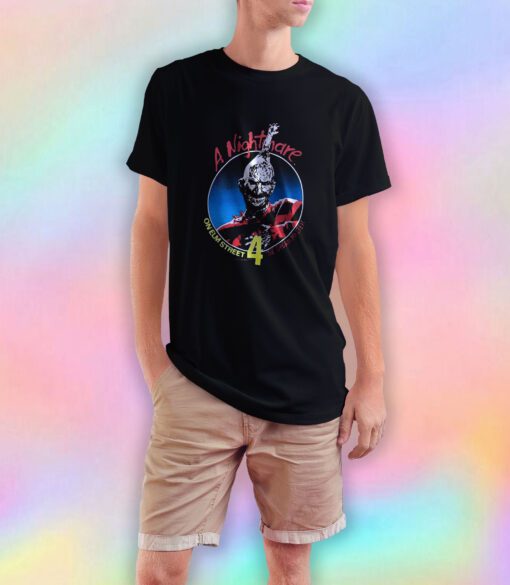 Vintage A Nightmare On Elm Street Horror Movie T Shirt