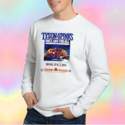 Vintage Mike Tyson Vs Michael Spinks Retro Boxing Sweatshirt