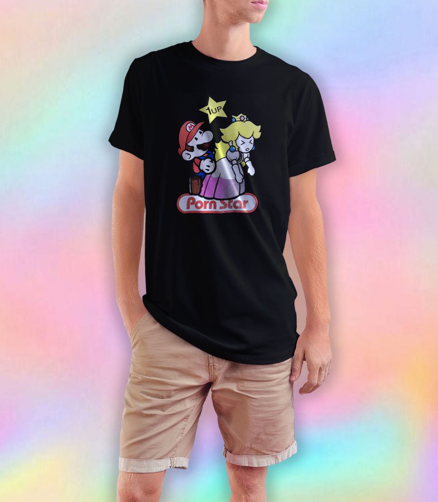 Get Buy Vintage Porn Star Skateboards Mario T-Shirt | Couldteesdesign.com