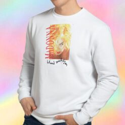 Rare 90s Madonna Blond Ambition World Tour Sweatshirt