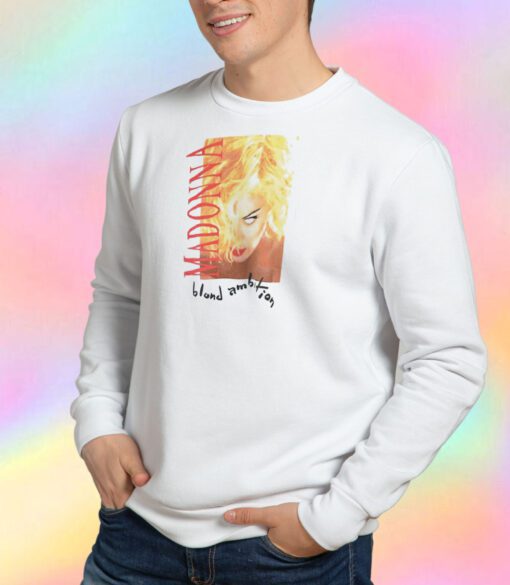 Rare 90s Madonna Blond Ambition World Tour Sweatshirt