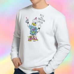 Rare Punk Rock Duck Kurt Cobain Nirvana Sweatshirt