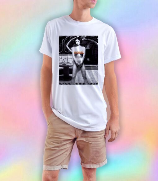 Sexy Princess Slave Leia Rebel Star Wars Force Art T Shirt