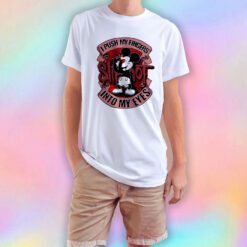 Slipknot I Push My Fingers Into My Eyes Mickey Mouse T Shirt