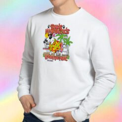 Spuds Mackenzie Beach Patrol Budweiser Sweatshirt
