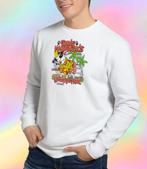 Spuds Mackenzie Beach Patrol Budweiser Sweatshirt