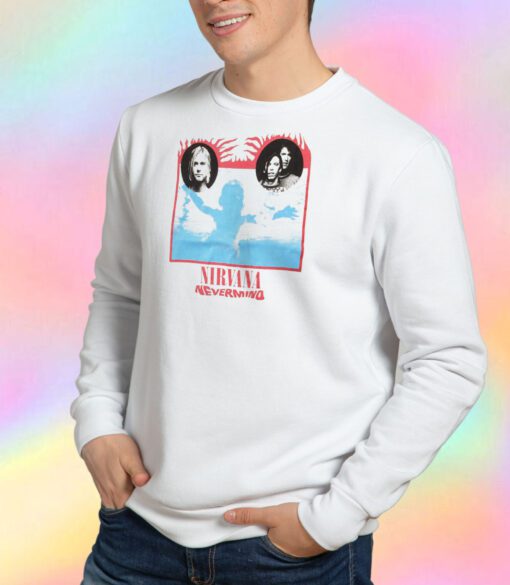 Vintage 1990 Nirvana Nevermind Europan Tour Sweatshirt