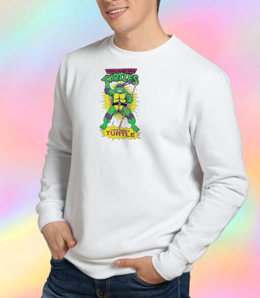 Vintage 1990 TMNT Donatello Teenage Mutant Ninja Turtles Sweatshirt
