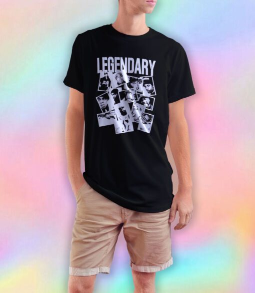 Vintage Legendary Hip Hop Featuring 2Pac Notorious Big Rap T Shirt