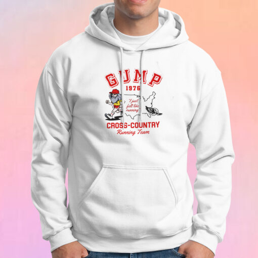 1976 Gump Cross Country Running Team Hoodie